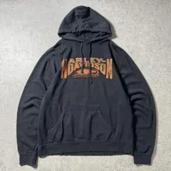 Harley-Davidson 両面プリントパーカー バイク