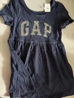 GAP ネイビー 半袖ワンピースのサムネイル