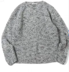 AURALEE WOOL BABY ALPACA MIX RIB KINT