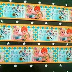 ハンドメイド用 3m❤ アナ雪 B ❤ グログランリボン #
