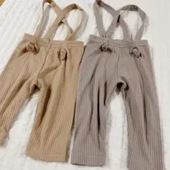西松屋　サロペット　2枚セット