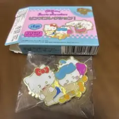 ちいかわ✖️サンリオキャラクターズ　ピンズコレクション　ハチワレ