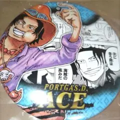 ワンピース onepiece 缶バッジ エース コレクション HEROES