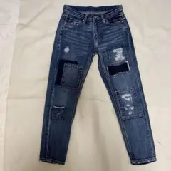 OZOCパッチワーク　ダメージジーンズ オゾック 38 y2k