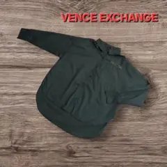 VENCE EXCHANGE グレー長袖シャツ U.S. ARMYパッチ付き