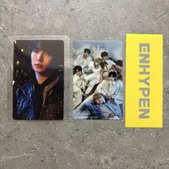 ENHYPEN ヒスン　トレカ＆ステッカー