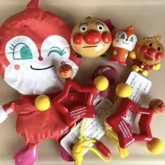 アンパンマン ドキンちゃん ガチャガチャ ミュージアム ストラップセット