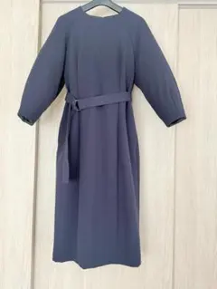 定価25,190円 THE CLASSE 二重織カルゼ・カッティングワンピース