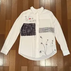 Desigual パッチワーク&花 シャツ Mサイズのサムネイル