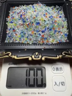 琉球ガラスカレット小粒100ｇ④