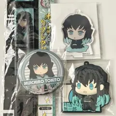 鬼滅の刃 ufotable 缶バッジ ラバーマスコット 時透無一郎