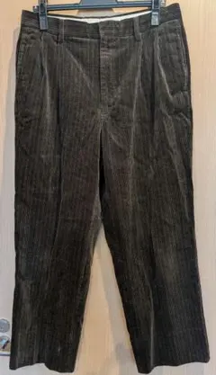 ワイドコーデュロイトラウザー