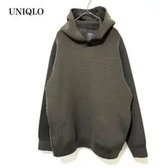 ユニクロ ストレッチパーカー フーディー プルオーバー UNIQLO 完売