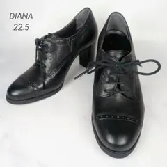CAT3様 DIANA ダイアナ ハイヒール レースアップ ローファー レザー