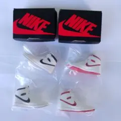 NIKE Air Jordan ナイキ 赤・黒 ガチャ 2種セット