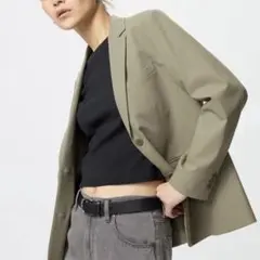 ユニクロ テーラードジャケット リラックスフィット