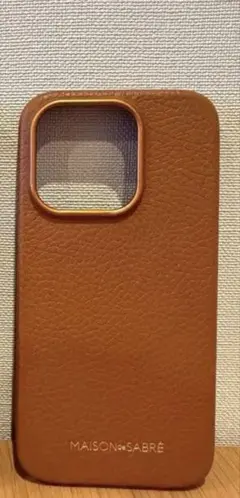 MAISON de SABRÉ IPhone 15Pro レザーケースのサムネイル