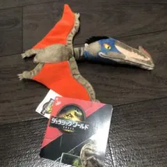 ジュラシックワールド　復活の大地　プテラノドン　ぬいぐるみ