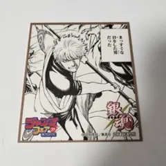 銀魂　ジャンプフェア ミニ色紙