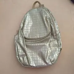 RaviRavi リュック シャンパンゴールド 総柄