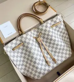 Louis Vuitton Jiroletta ダミエアズール トートバッグのサムネイル