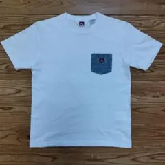 BEN DAVIS デニムポケット 厚手Tシャツ ホワイト Mサイズのサムネイル