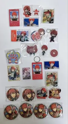 あんスタ 朱桜司 テーマスカウト ホワイトブリム 缶バッジ 12点 - メルカリ