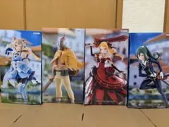 gigo限 リゼロ王選候補者と騎士フィギュア 4体セット