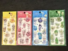 新作　BGM 喫茶アラモード　ウォーターシール　4種セット