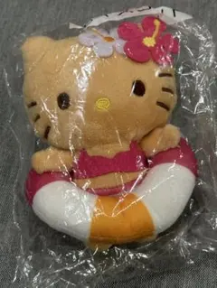 日焼けキティ　マスコット　サンリオ当たりくじ