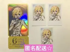 卯月コウ　6周年　チェキ風カード チケット風カード