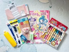 新品 入園、入学 ￼￼文具11点+おまけ付き3点、14点セット まとめ売り