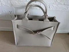 NICE CLAUP　ショルダー付きトートバッグ