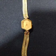ホ*》様 ヴェンテージSEIKO 八角形 ゴールド 手巻き時計