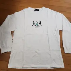 ILLS' イラスト付き Mサイズ 長袖カットソー