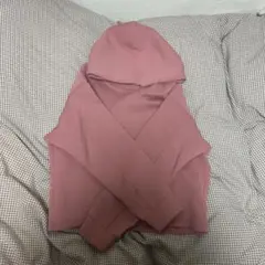 ユニクロフード付きピンクパーカーSサイズ