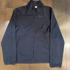 NIKE DRI-FIT フルジップ ジャケット ネイビー Sのサムネイル
