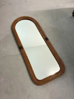 truck furniture 鏡 リーフミラー ラタン - メルカリ