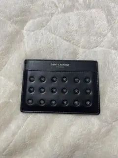 SAINT LAURENT スタッズ付きカードケース