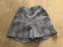 WEGO グレーチェック柄ショートパンツのサムネイル