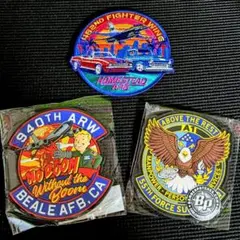 【希少実物】米空軍 / アメリカ空軍パッチ セット