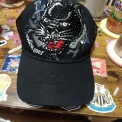 Ed Hardy エドハーディー キャップ ブラック