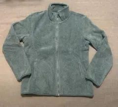 UNIQLO レディース フリースジャケット グリーン サイズL