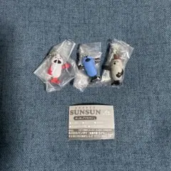 パペットスンスン　めじるしアクセサリー　スンスン　ノンノン　ゾンゾン