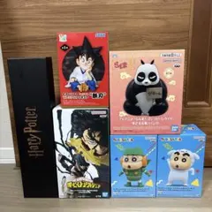 最新プライズ‼️フィギュア　まとめ売り　6点　ヒロアカ、らんま1/2、しんちゃん他