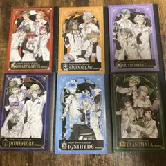 「ディズニー　ツイステッドワンダーランド　実験着柄　ミニノートセット」