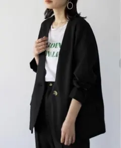 n.f. ノーカラージャケット