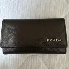 ⚠︎みあちゃん⚠︎ PRADA キーケース ブラック リボン ⚠︎みあちゃん様専用⚠︎ PRADA キーケース ブラック リボン - メルカリ
