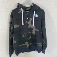 THE NORTH FACE 迷彩柄 ジップアップパーカー