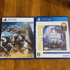 モンスターハンター ワイルズ & アイスボーン 2本セット